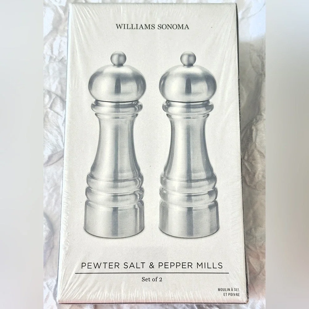 Williams Sonoma Polished Pewter 6